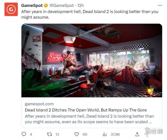 GameSpot:《死亡岛2》不是开放世界！可能比预期更好