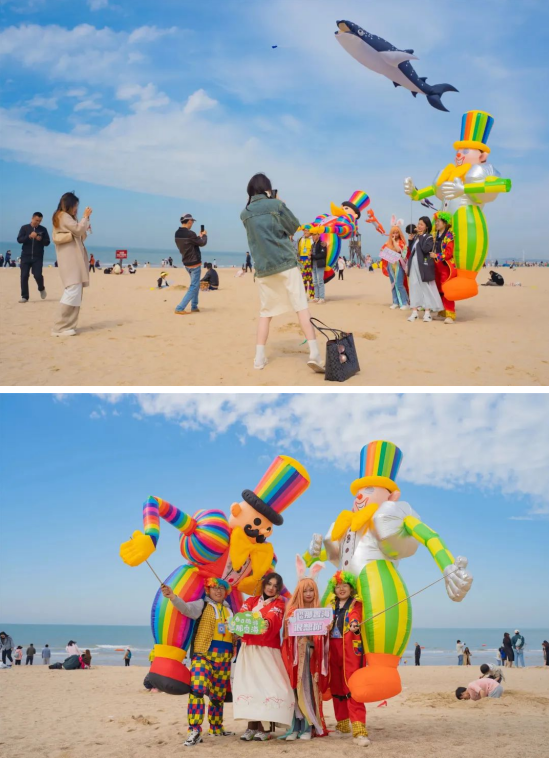 那香海第七届风筝文化节精彩绽放，在海与天之间，共赴一场春日庆典