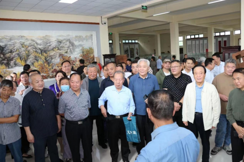笔墨庆国庆 献出家国情——“庆国庆枣庄市书画名家作品展”热烈而隆重