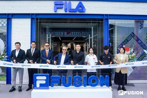 FILA FUSION首家潮流运动概念店FUSION BLUE BOX启幕