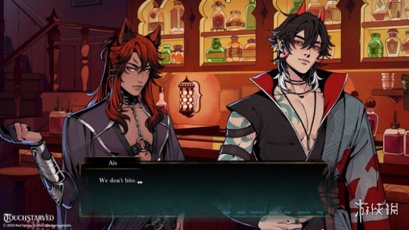 耽美风格恋爱模拟新作《TOUCHSTARVED》Steam开启测试