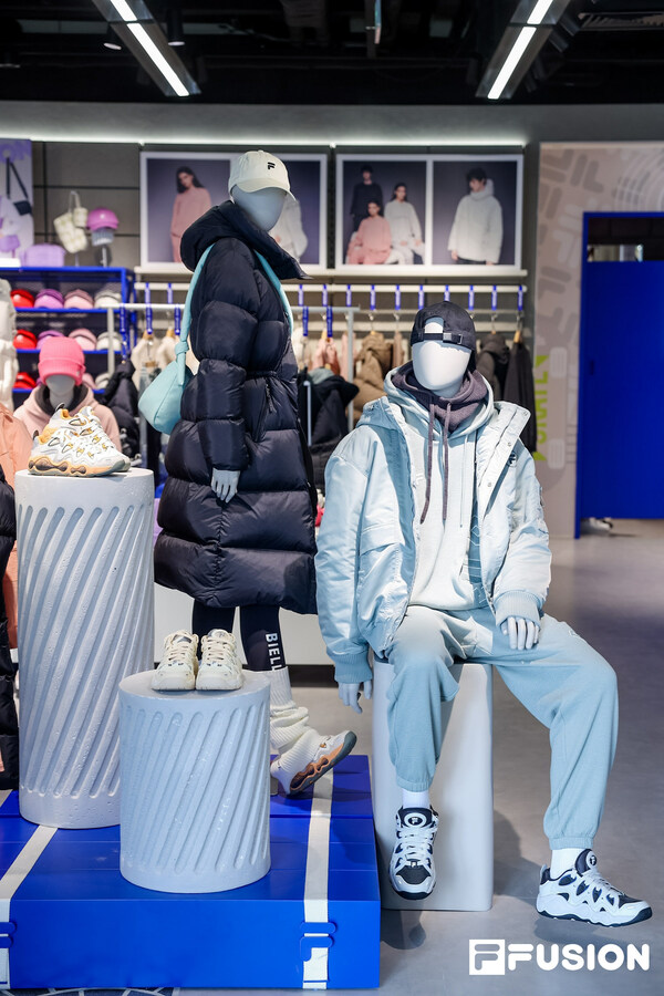 FILA FUSION首家潮流运动概念店FUSION BLUE BOX启幕