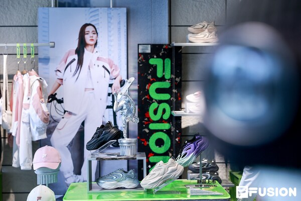 FILA FUSION首家潮流运动概念店FUSION BLUE BOX启幕