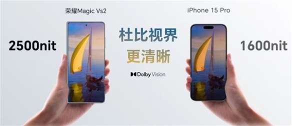 荣耀Magic Vs2亮相：多方面领先苹果15Pro 仅售6999元