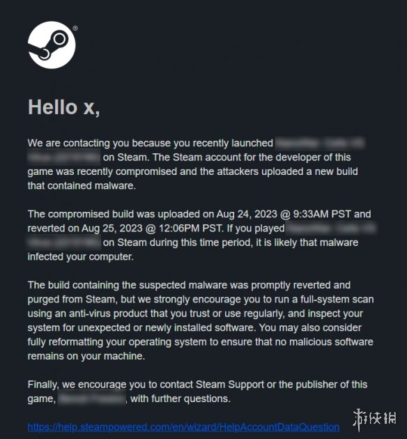 V社新安全措施！开发者需验证才能更新Steam游戏