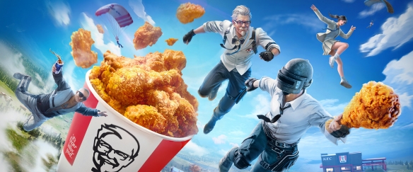 PUBGm上线新活动 肯德基联名皮肤！下载和加速器教程