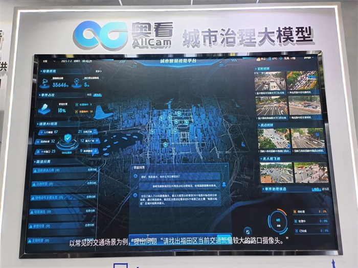 奥看科技亮相2023中国电信数字科技生态展
