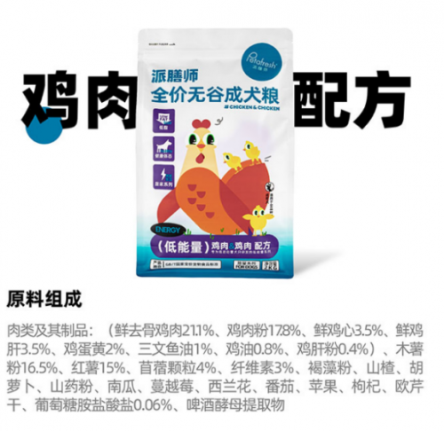小狗超重问题多，选对粮才是关键！派膳师能量系列，小狗减脂福音来咯！