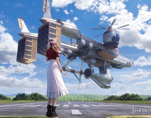 《最终幻想7重制版》官方晒爱丽丝与飞艇新旧对比图