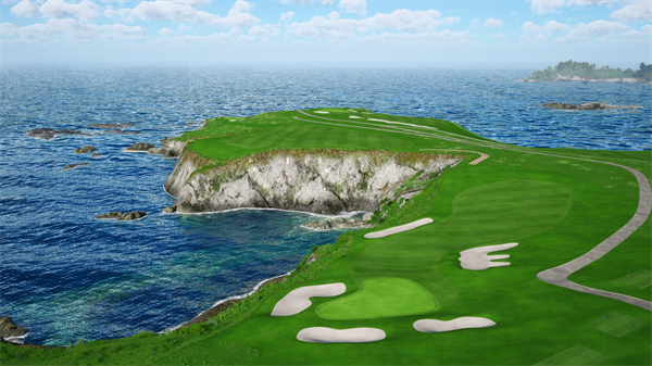 国内唯一授权品牌！圆石滩球场上线衡泰信GOLFJOY系统