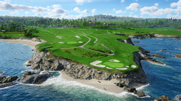 国内唯一授权品牌！圆石滩球场上线衡泰信GOLFJOY系统