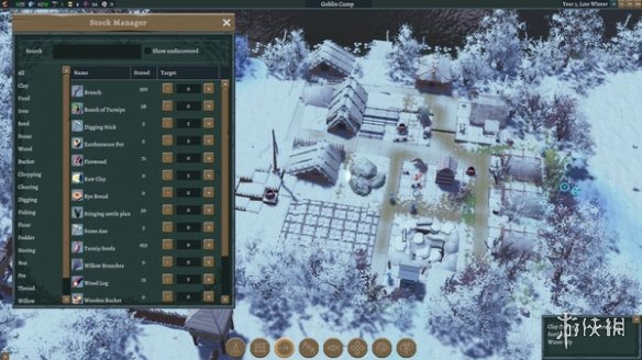 城市模拟建设管理游戏《Goblin Camp》Steam页面上线