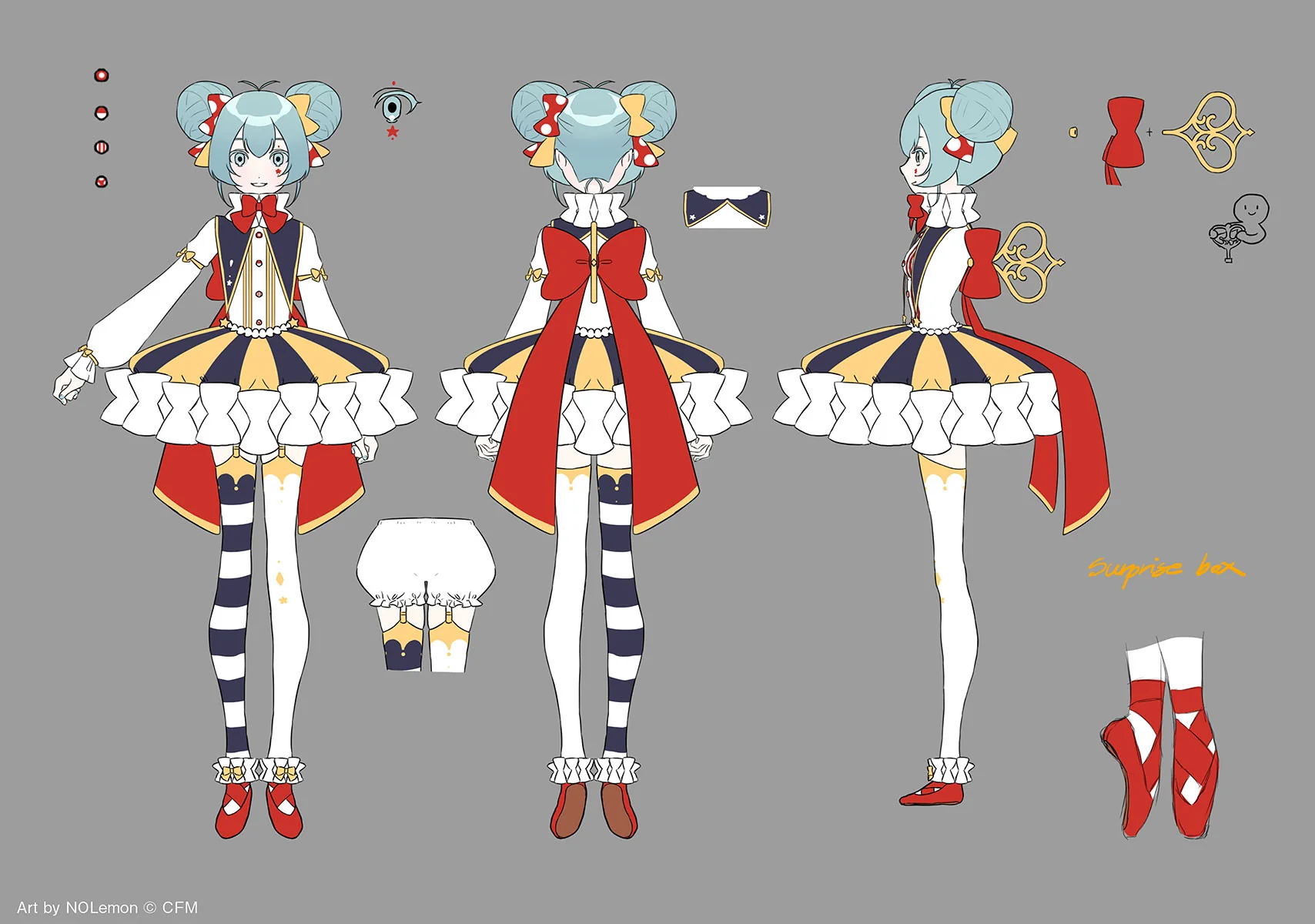 超可爱的小丑小姐！初音未来EXPO 2023 VR衣装手办