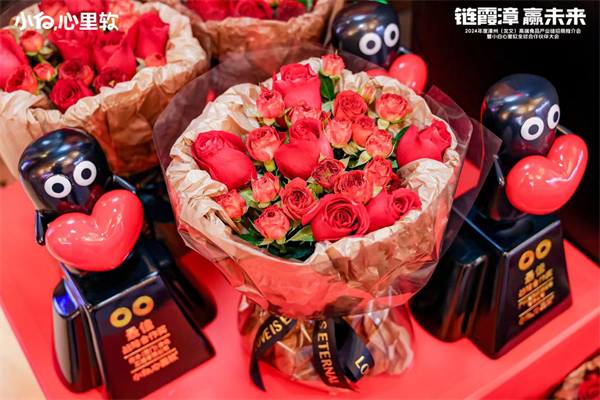链霞漳·赢未来丨2024年小白心里软全球合作伙伴大会隆重召开！