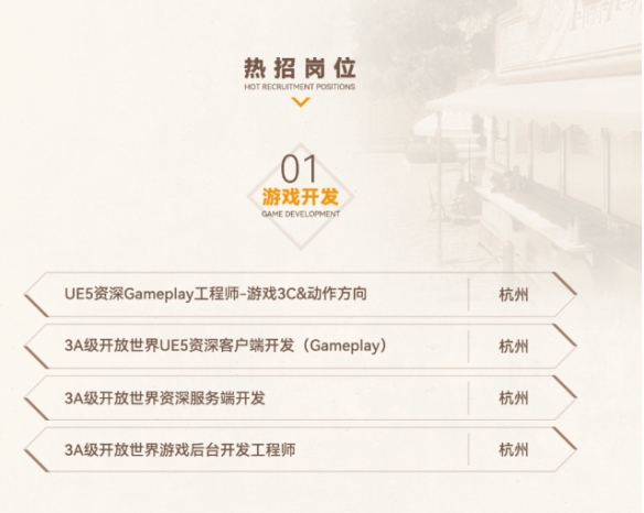 腾讯要开发3A级开放世界RPG：光子H杭州工作室招聘中