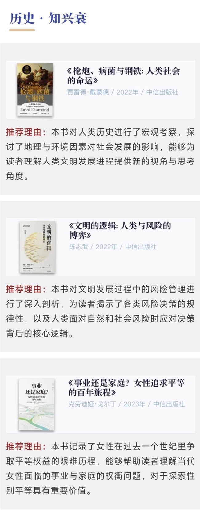  汇丰·财新年度书单正式揭晓！你读过几本？ 