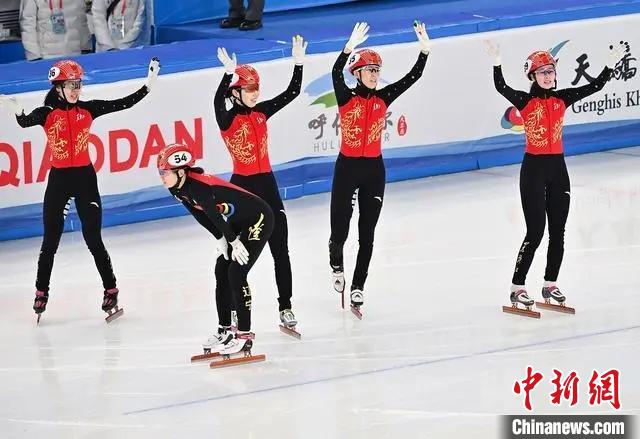 “十四冬”短道速滑收官 黑龙江获女子接力金牌