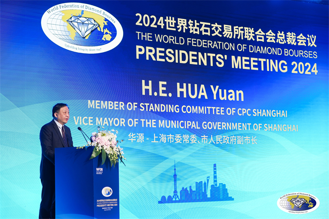 金伯利钻石参加2024世界钻石交易所联合会总裁会议