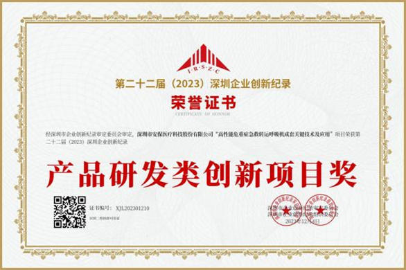新质生产力 安保医疗连获6项创新类大奖！