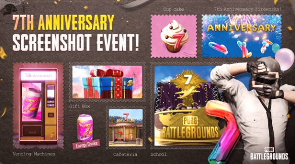 《PUBG》七周年纪念系列活动 现已更新至28.2版本