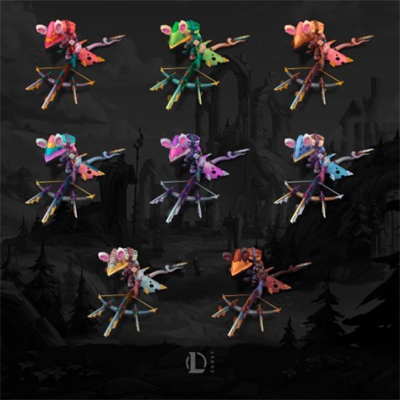 《LOL》愚人节皮肤曝光：榴莲龙龟、鳄鱼科加斯登场