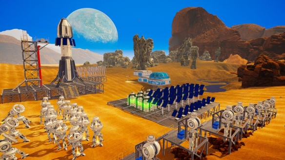 太空生存建设游戏《星球工匠》4月10日Steam正式发售