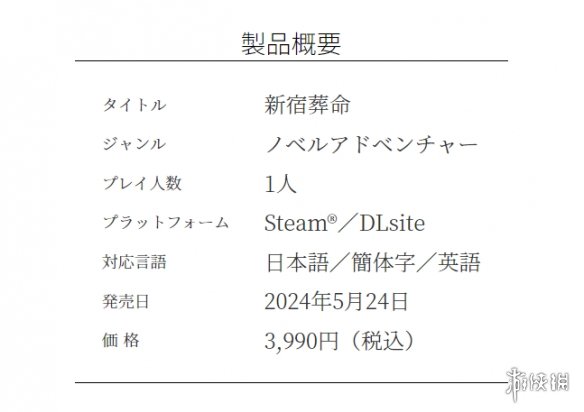《新宿葬命》再次延期至5月发售！新角色PV公开