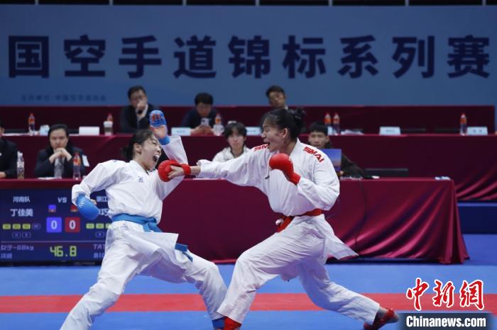 全国空手道锦标系列赛在杭开幕 亚运冠军亮相赛场