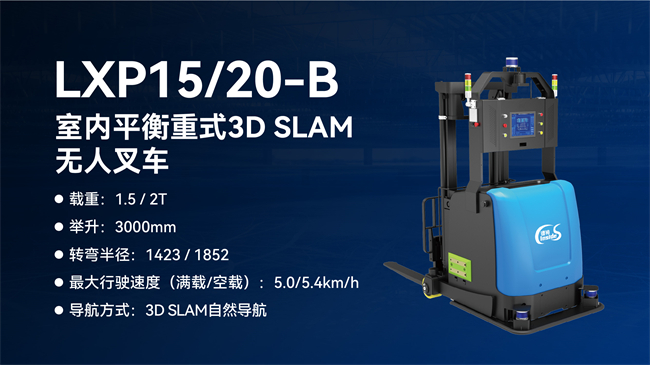 镭神智能全系列3D SLAM无人叉车/AMR助力发展新质生产力