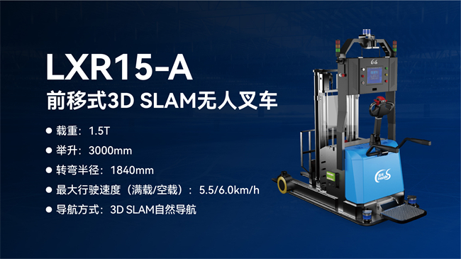 镭神智能全系列3D SLAM无人叉车/AMR助力发展新质生产力