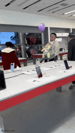 妖精！我要助你修行！动图 老大爷在一旁把持不住