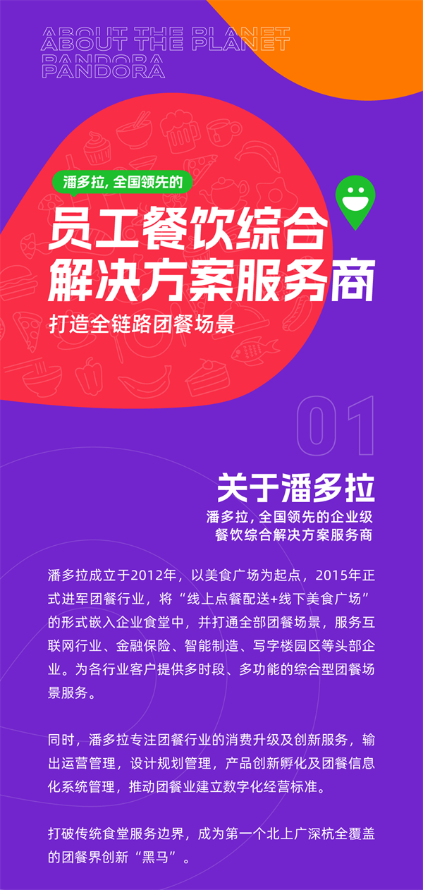 潘多拉饮食集团|员工餐饮综合解决方案服务商