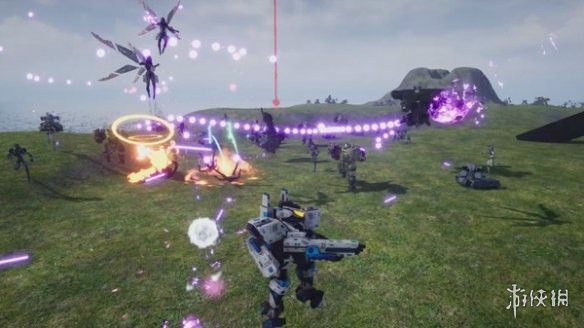 机甲射击肉鸽游戏《MechNest》正式登陆Steam平台