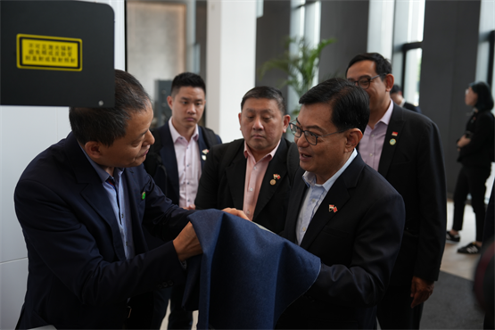 新加坡副总理王瑞杰到访大族激光，共谋“智造”新发展