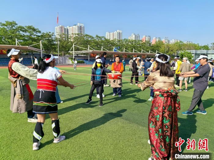 以赛会友 两岸同胞共享中华传统体育乐趣
