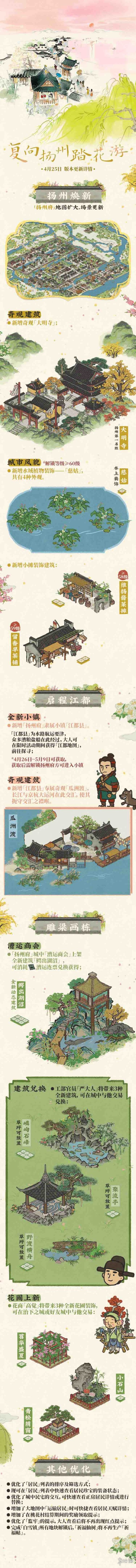 复向扬州踏花游——《江南百景图》3.3.0版本已正式上线啦！