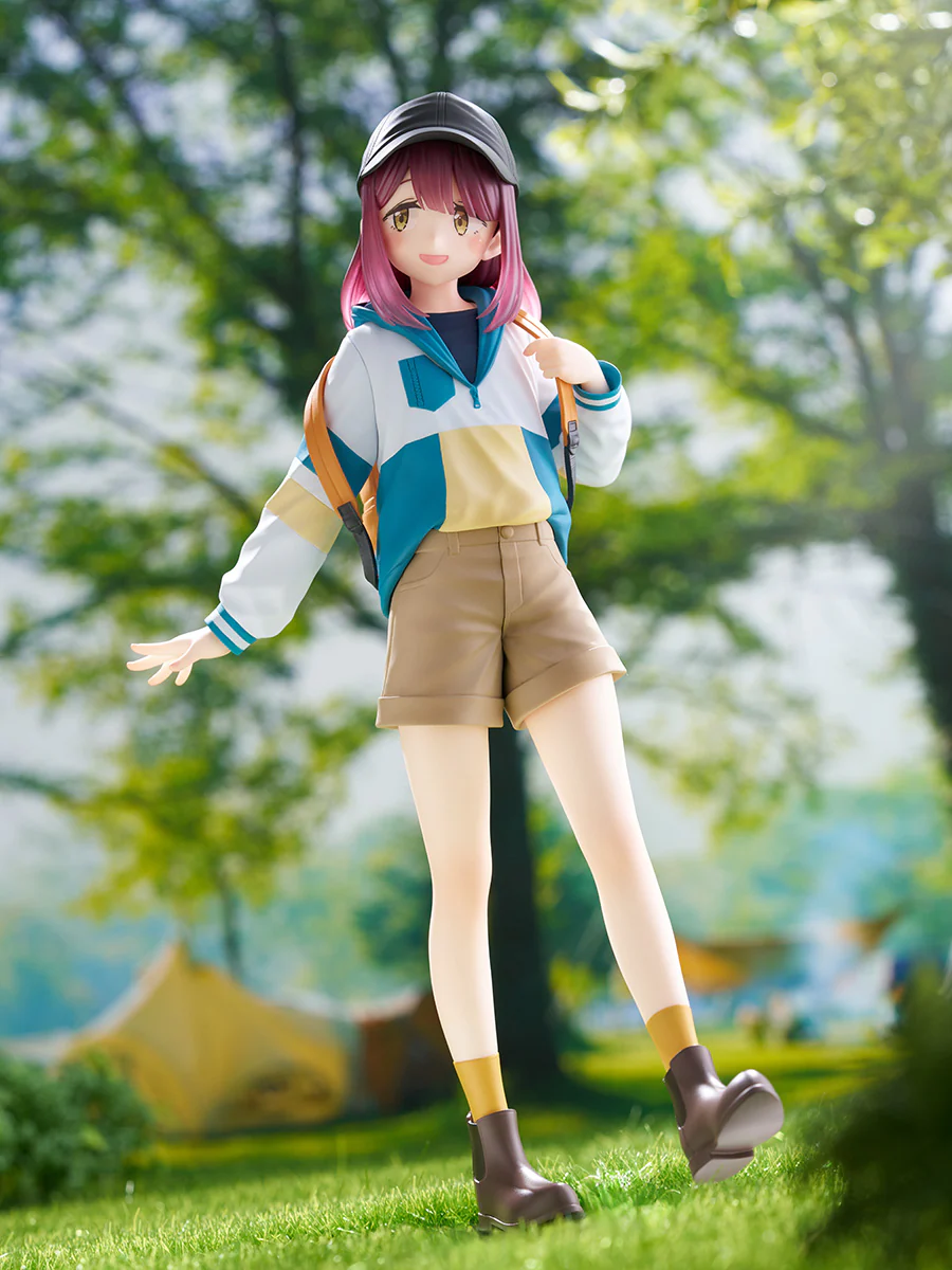 露营少女休闲装扮！《摇曳露营△》土岐绫乃手办开订