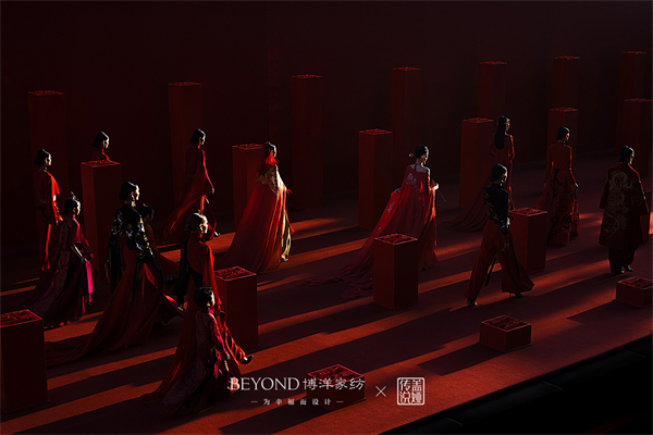 五福临门！博洋家纺携手盖娅传说打造非遗美学大SHOW