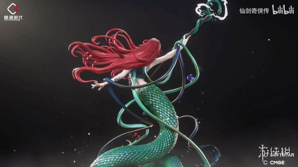 《仙剑》赵灵儿雕像实物展示：细节满满 绝美动人！