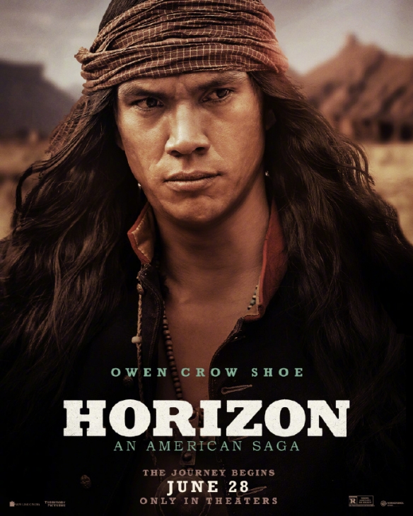 西部片系列《地平线》曝角色海报 凯文·科斯特纳主演