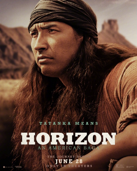 西部片系列《地平线》曝角色海报 凯文·科斯特纳主演