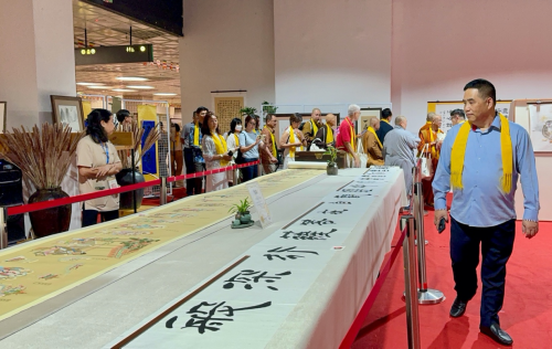 华琪舍利子博物馆与马来西亚大马佛教文化总会供展