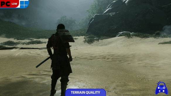 《对马岛之魂》PC/PS5画面对比 PS版优化略逊一筹！
