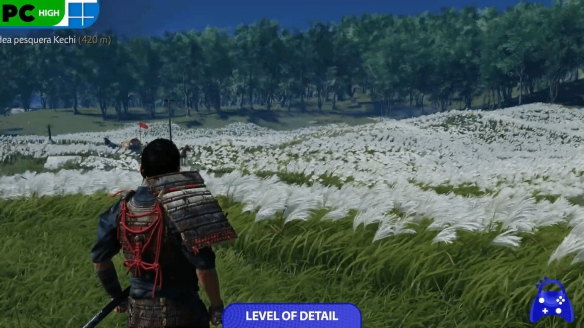 《对马岛之魂》PC/PS5画面对比 PS版优化略逊一筹！