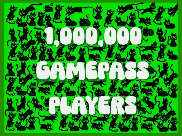 《小猫咪，大城市》GamePass玩家数量超过100万！！