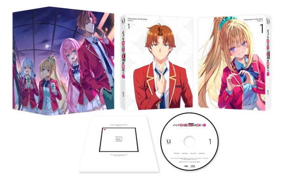 《欢迎来到实力至上主义的教室》BD&DVD第1片双封面