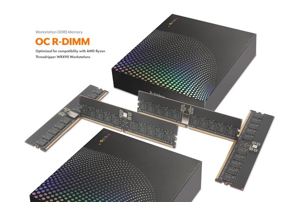 V-COLOR推出专为AMD WRX90和TRX50工作站的OC R-DIMM高性能内存