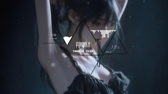 wallpaper engine动态壁纸推荐Top10！水中女孩侧脸