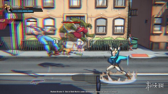 手绘风街机动作《混乱斗士2》上架Steam！2025年发售