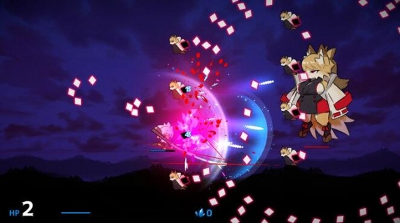 横版动作射击新游《百合太刀降魔传》试玩版登陆Steam